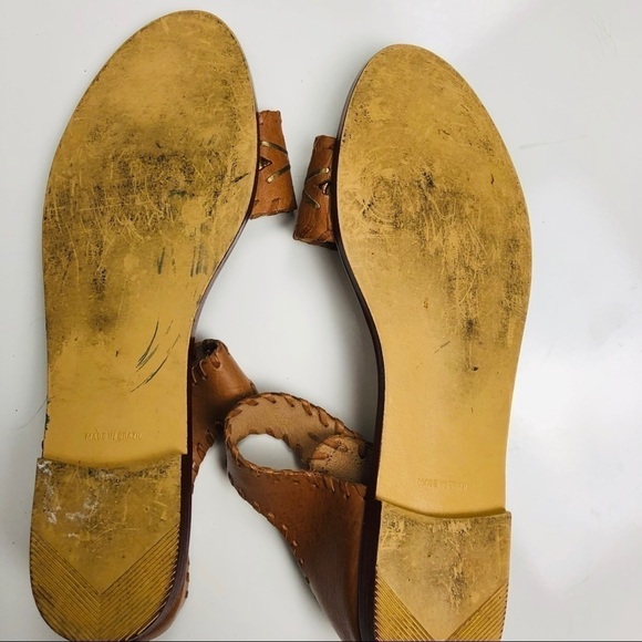 MainFrame Leather sandals‎ with ankle strap - Picture 4 of 6